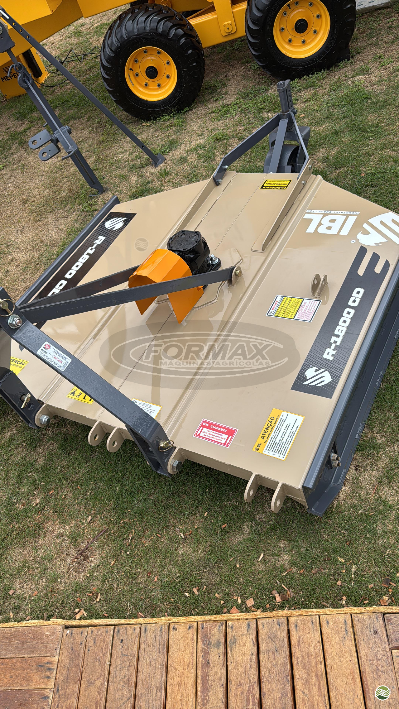 IMPLEMENTOS AGRICOLAS ROCADEIRA ROCADEIRA HIDRÁULICA Formax Máquinas Agrícolas PALMEIRA PARANÁ PR