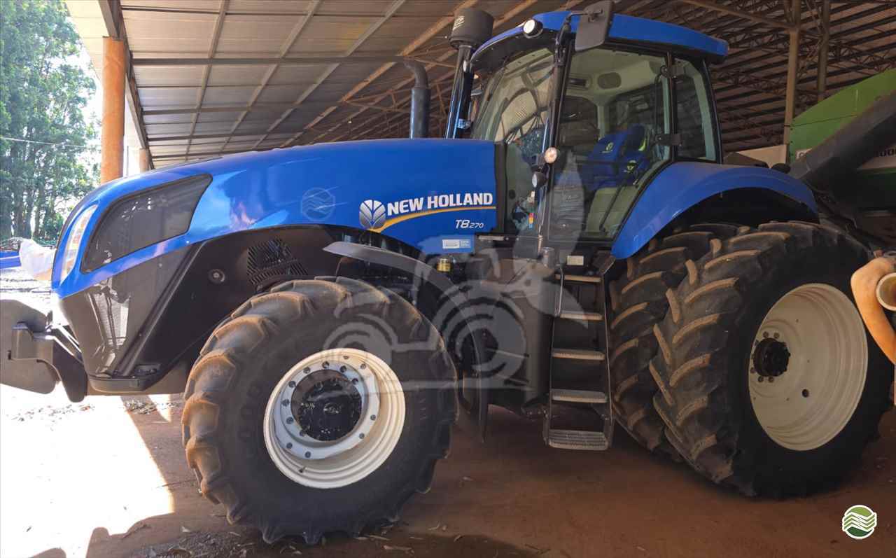TRATOR NEW HOLLAND NEW T8 270 Tração 4x4 EP Máquinas e Implementos Agrícolas CRISTALINA GOIAS GO