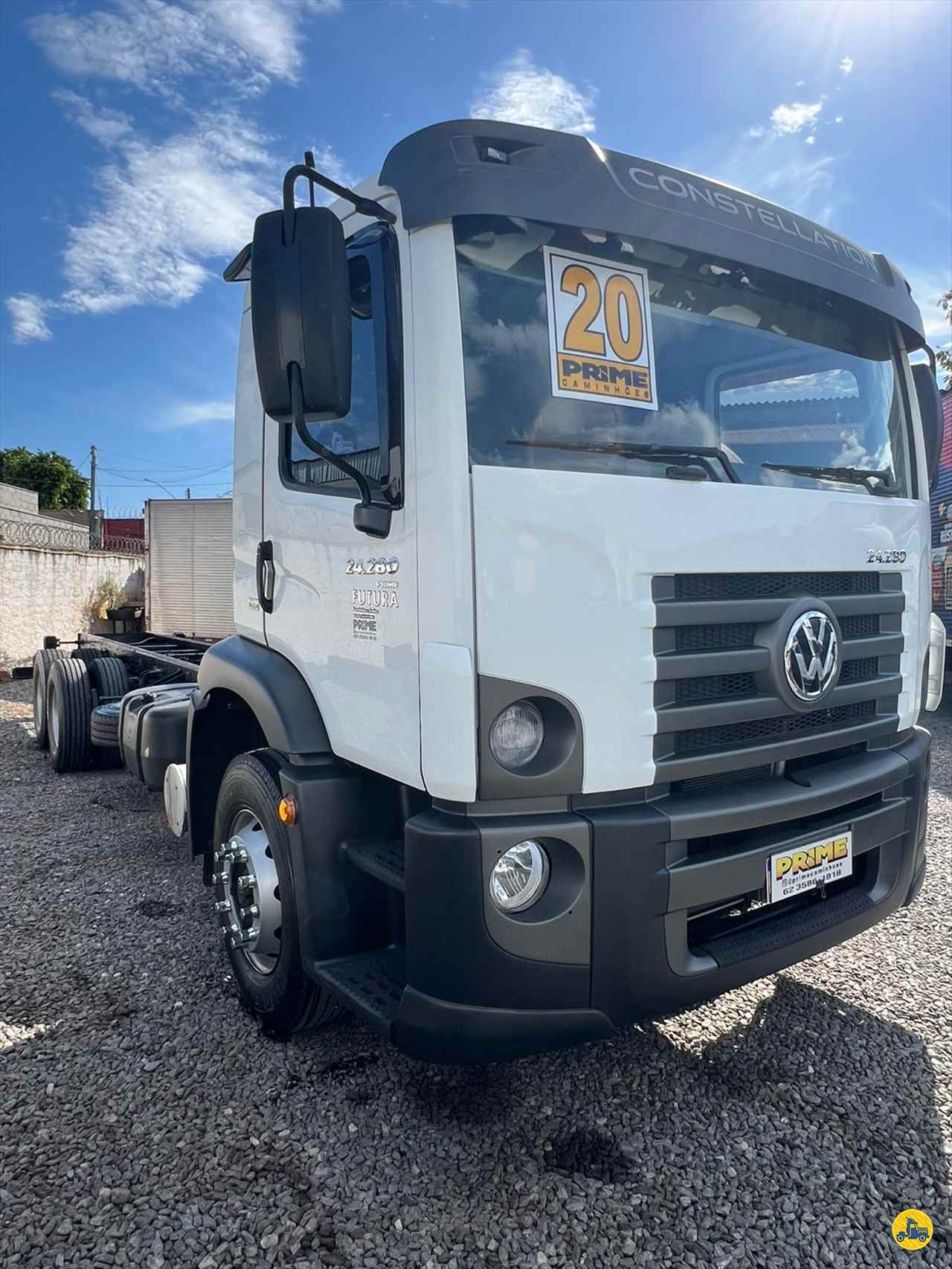 CAMINHAO VOLKSWAGEN VW 24280 Chassis Truck 6x2 Prime Caminhões GOIANIA GOIAS GO