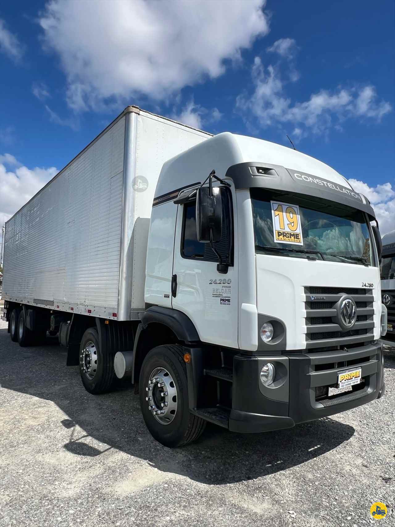 CAMINHAO VOLKSWAGEN VW 24280 Baú Furgão BiTruck 8x2 Prime Caminhões GOIANIA GOIAS GO