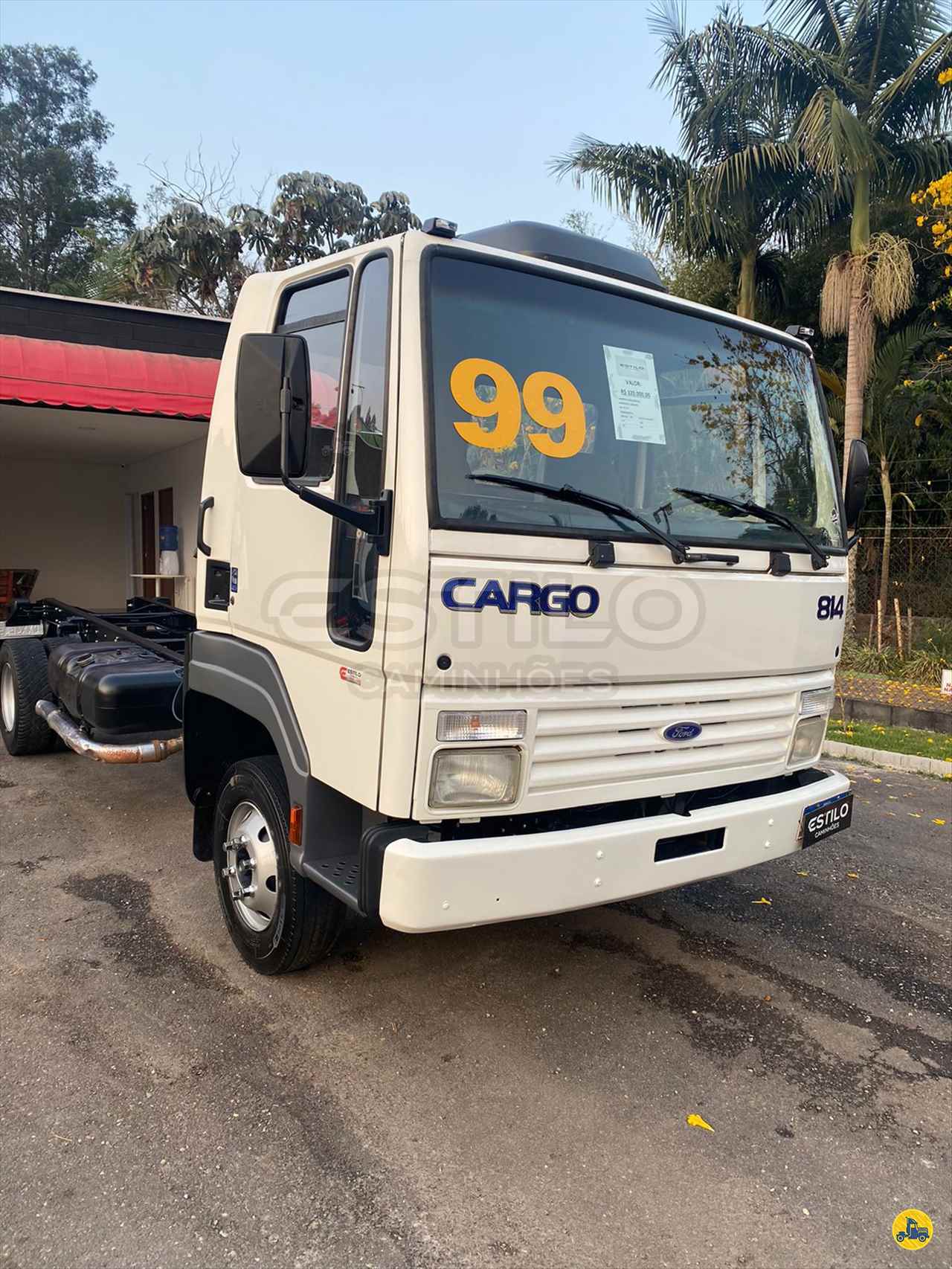 CAMINHAO FORD CARGO 814 Carga Seca 3/4 4x2 Estilo Caminhões POUSO ALEGRE MINAS GERAIS MG