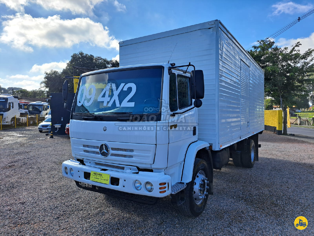 CAMINHAO MERCEDES-BENZ MB 1718 Baú Furgão Toco 4x2 João Lima Caminhões SAO JOSE DOS PINHAIS PARANÁ PR