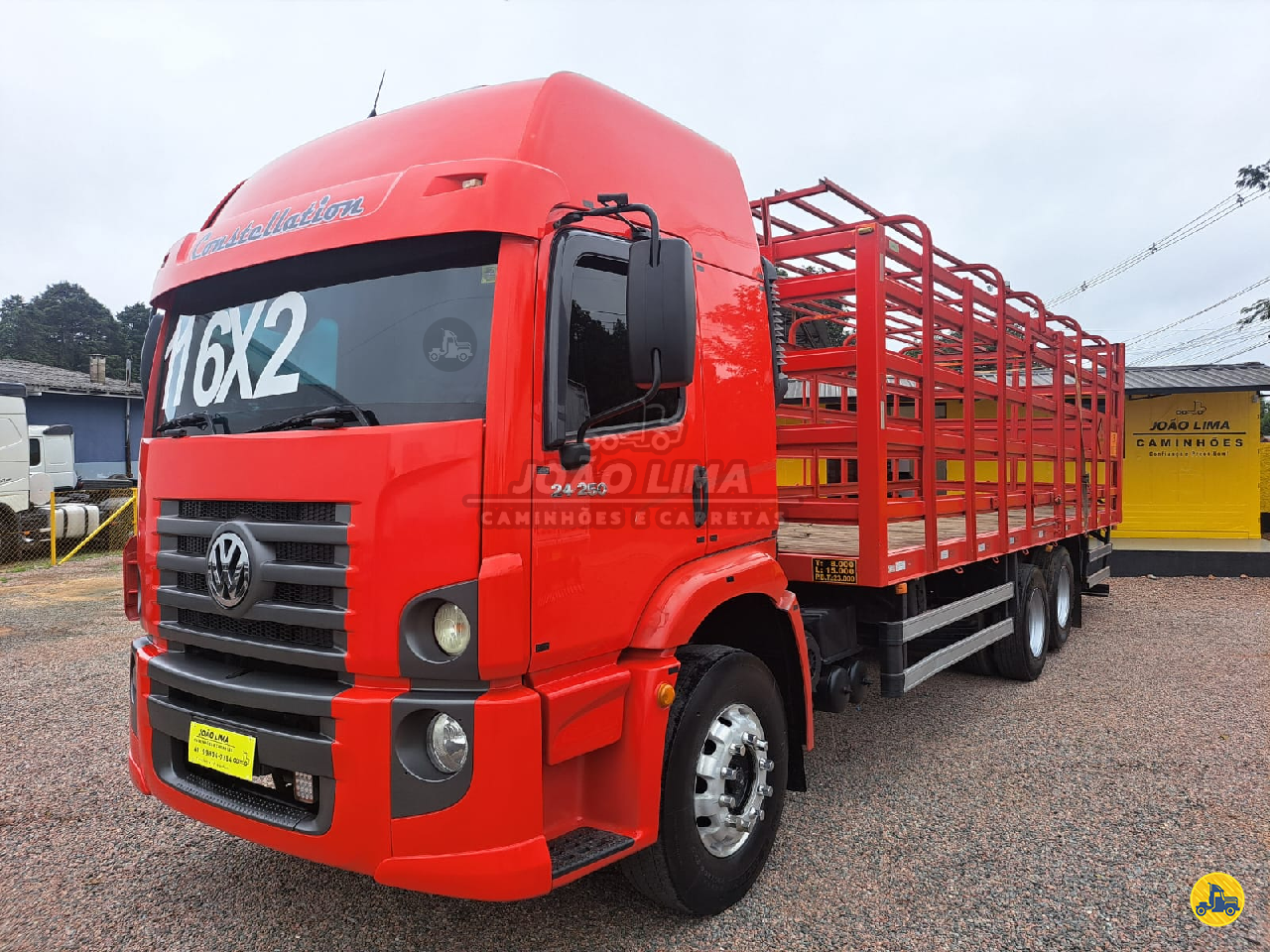 CAMINHAO VOLKSWAGEN VW 24250 Gaiola de Gás Truck 6x2 João Lima Caminhões SAO JOSE DOS PINHAIS PARANÁ PR