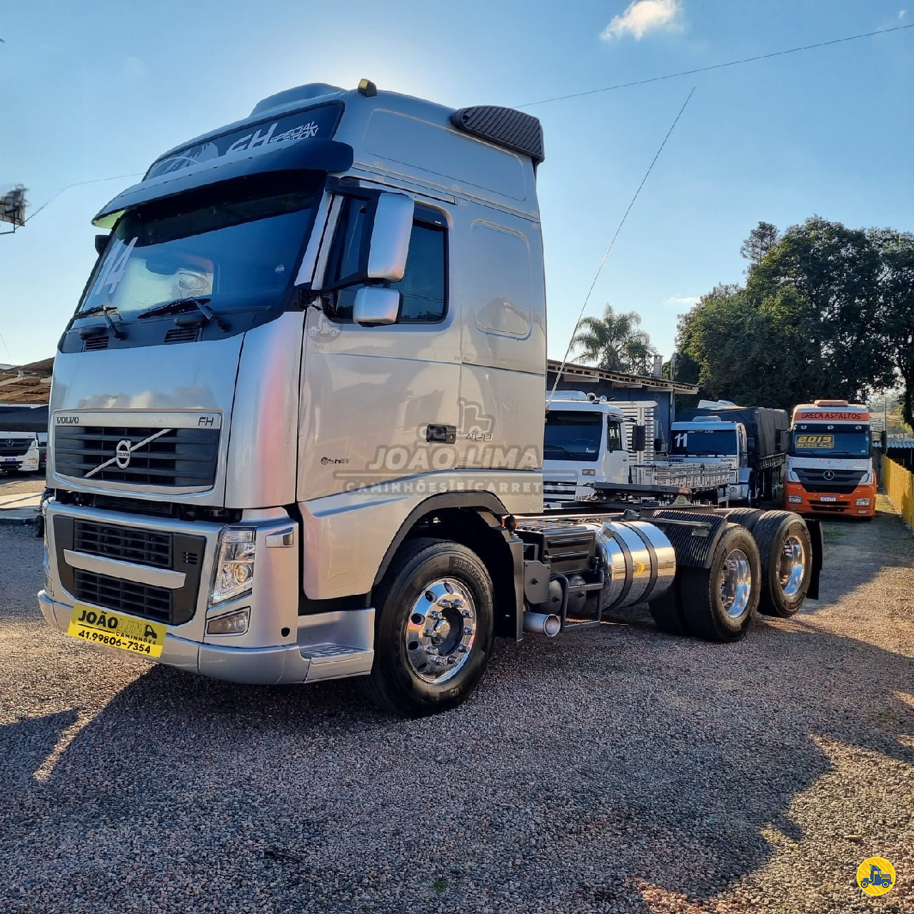 CAMINHAO VOLVO VOLVO FH 460 Cavalo Mecânico Cavalo 6x2 João Lima Caminhões SAO JOSE DOS PINHAIS PARANÁ PR