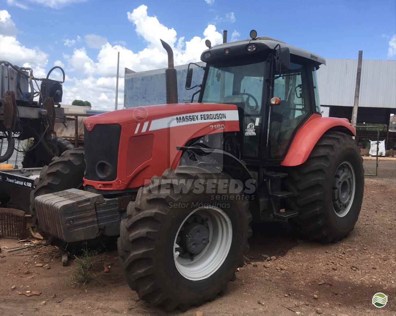TRATOR MASSEY FERGUSON MF 7180 Tração 4x4 New Seeds Sementes MARACAJU MATO GROSSO DO SUL MS