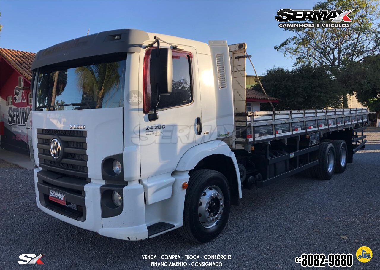 CAMINHAO VOLKSWAGEN VW 24280 Carga Seca Truck 6x2 Sermax Caminhões MONTES CLAROS MINAS GERAIS MG