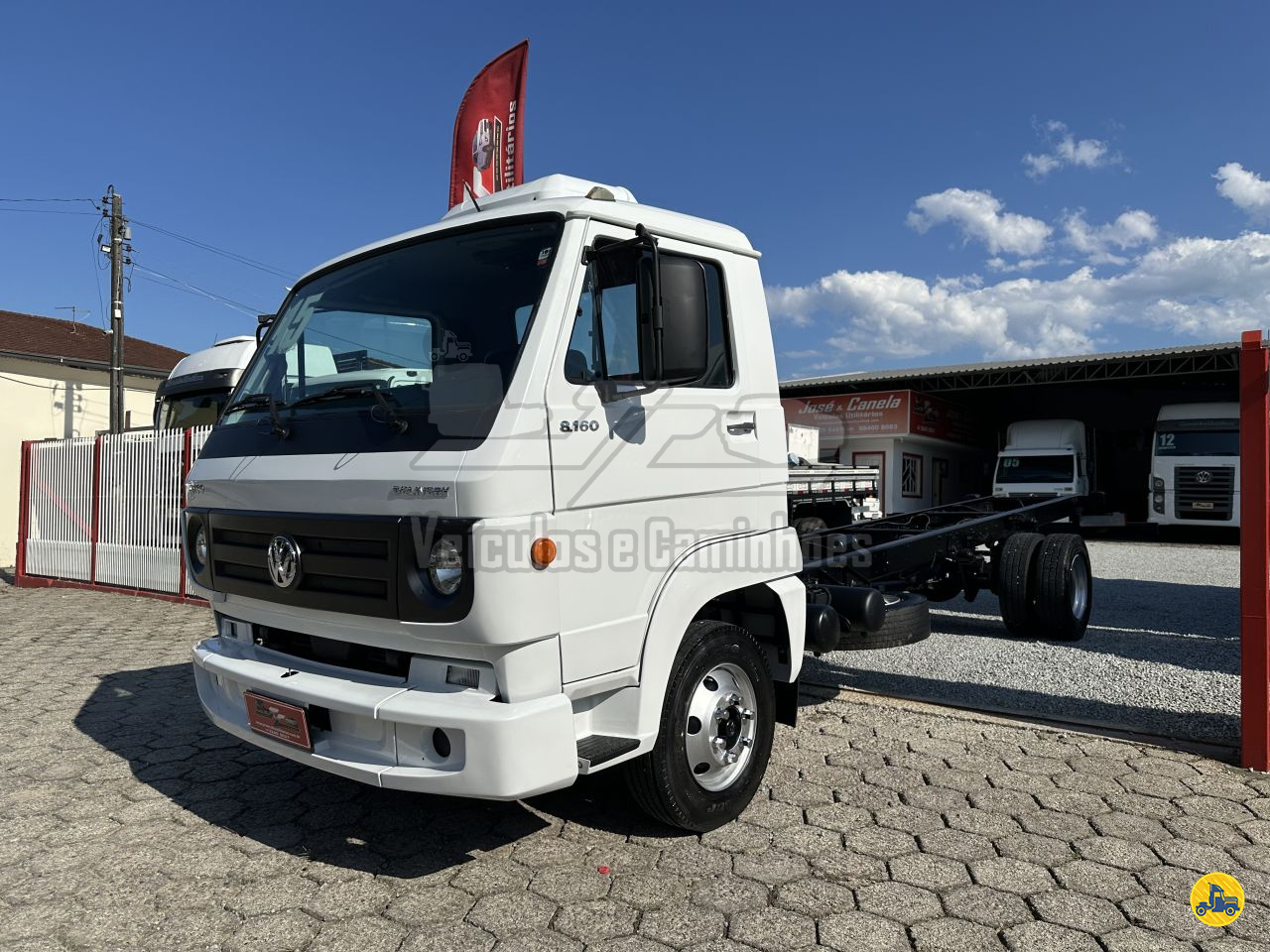 CAMINHAO VOLKSWAGEN VW 8160 Chassis 3/4 4x2 JC Veículos e Caminhões SANTO AMARO DA IMPERATRIZ SANTA CATARINA SC