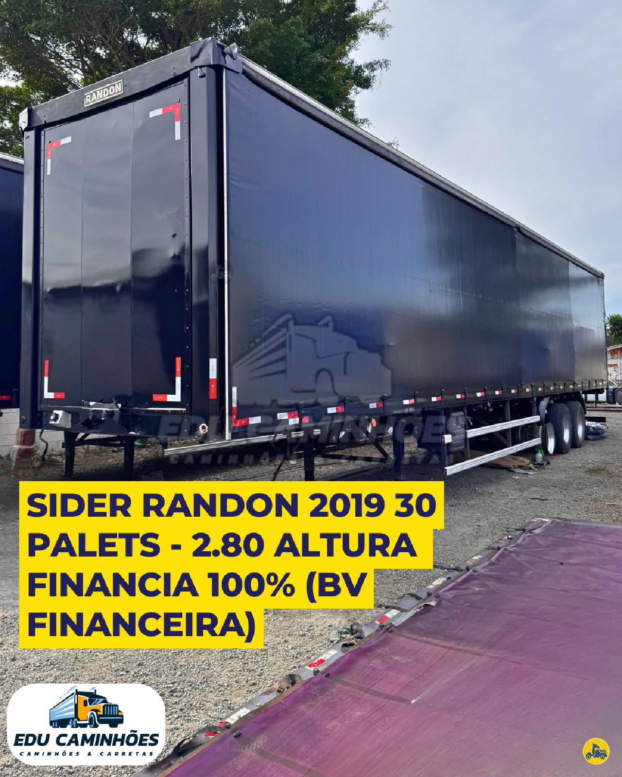 CARRETA SEMI-REBOQUE BAU SIDER Reta Edu Caminhões SAO PAULO SÃO PAULO SP