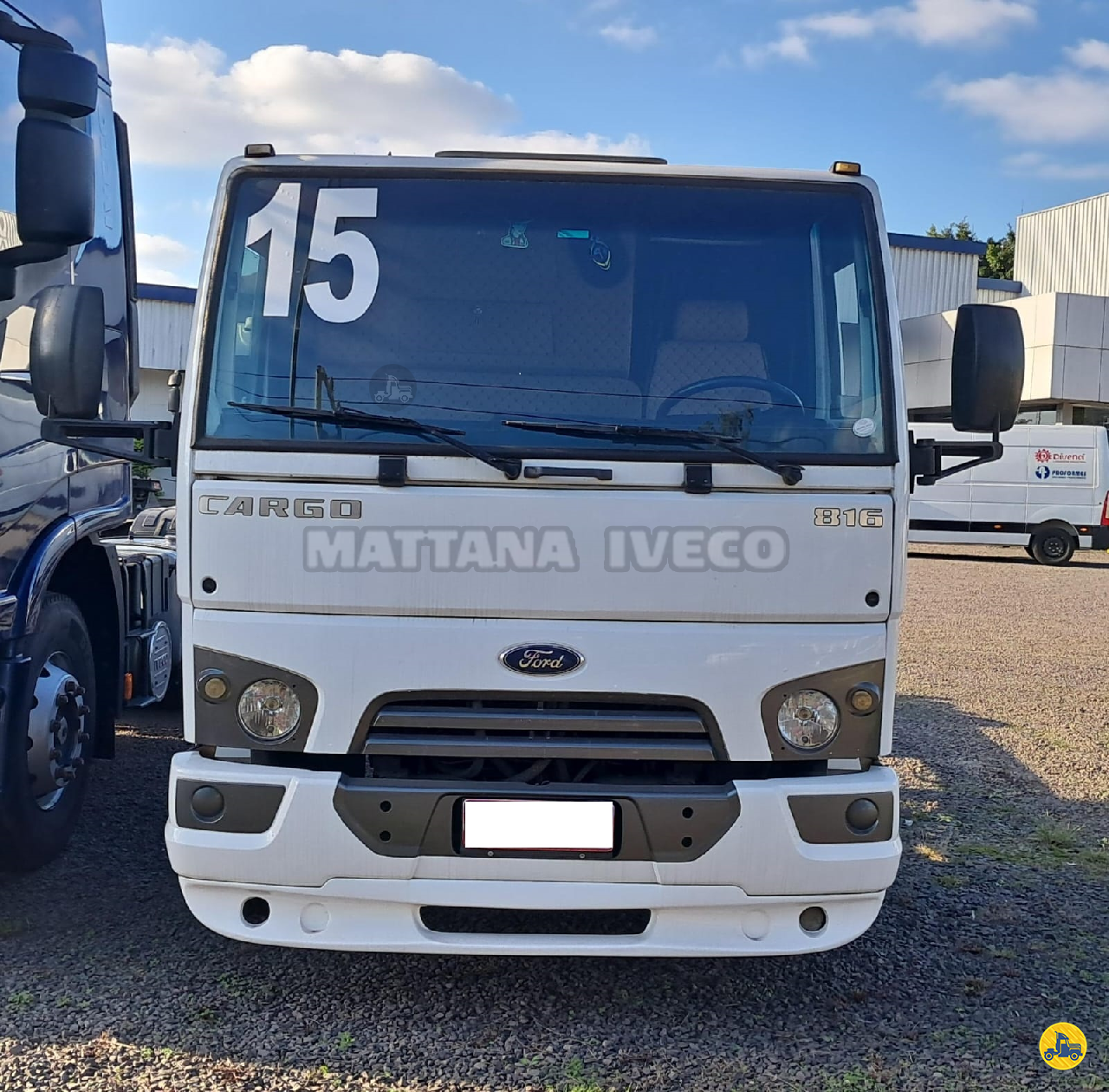 CAMINHAO FORD CARGO 816 Chassis 3/4 4x2 Mattana Iveco SAO LEOPOLDO RIO GRANDE DO SUL RS