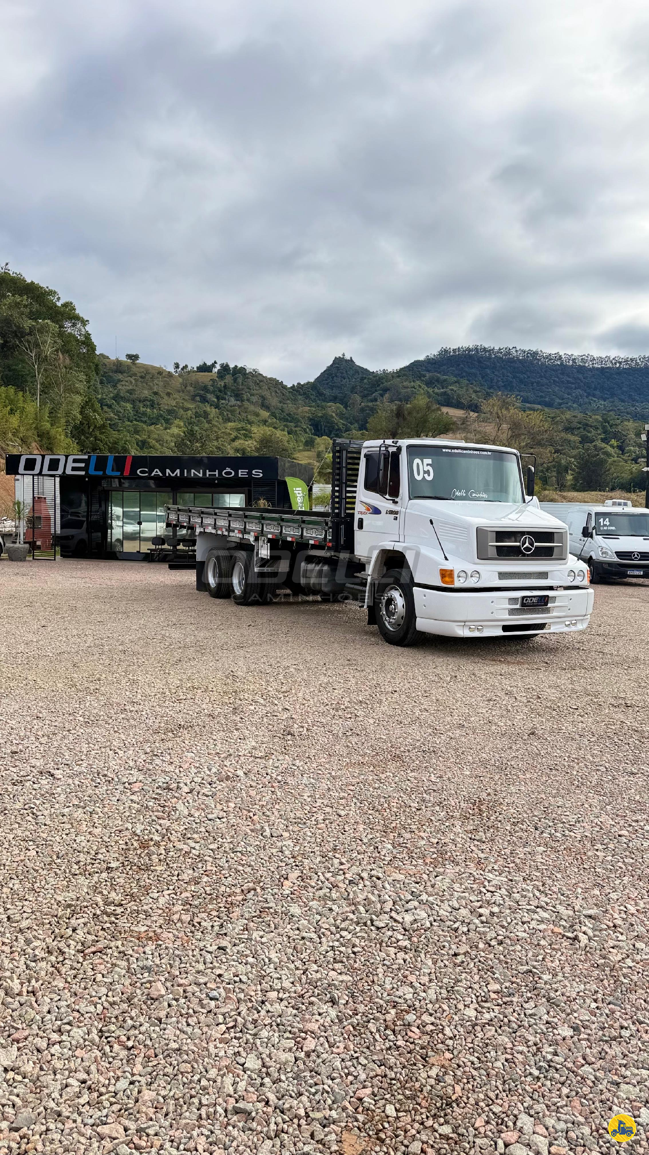 CAMINHAO MERCEDES-BENZ MB 1620 Carga Seca 3/4 6x2 Odelli Caminhões  RIO DO SUL SANTA CATARINA SC