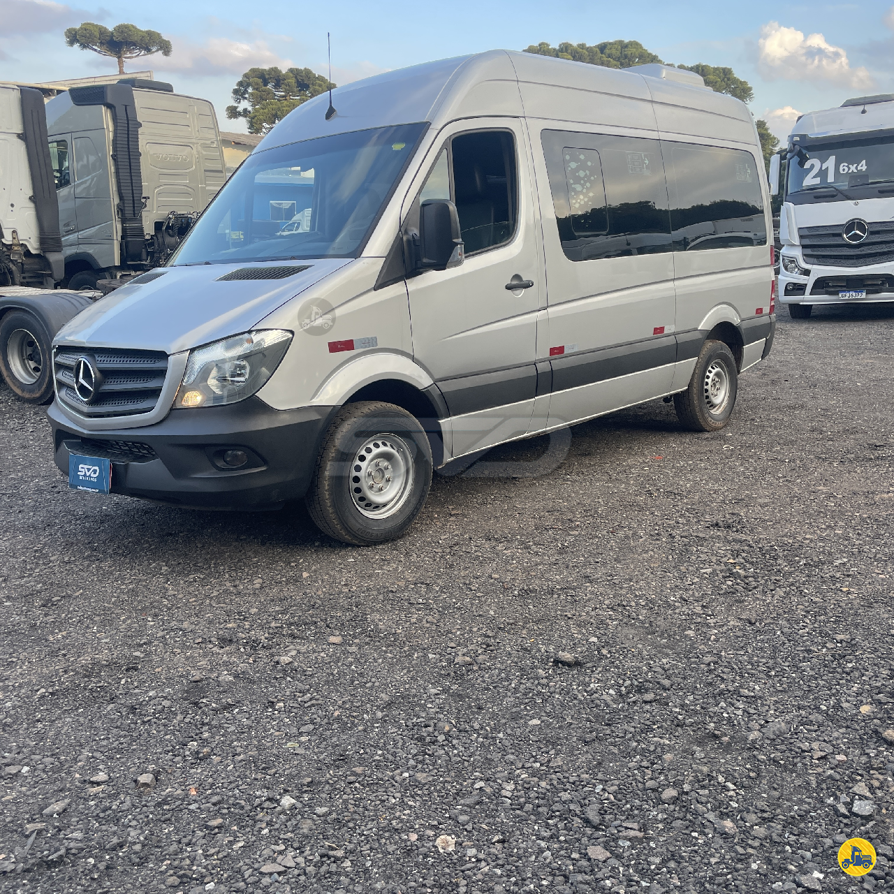 VANS MERCEDES-BENZ Sprinter VAN 415 SVD Seminovos CURITIBA PARANÁ PR