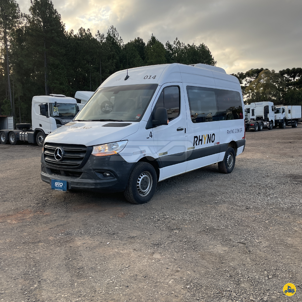VANS MERCEDES-BENZ Sprinter VAN 416 SVD Seminovos CURITIBA PARANÁ PR