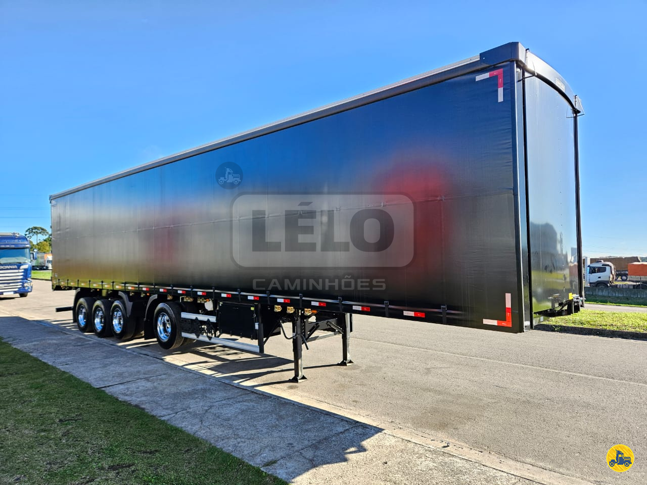CARRETA SEMI-REBOQUE BAU SIDER Reta Lelo Caminhões CURITIBA PARANÁ PR