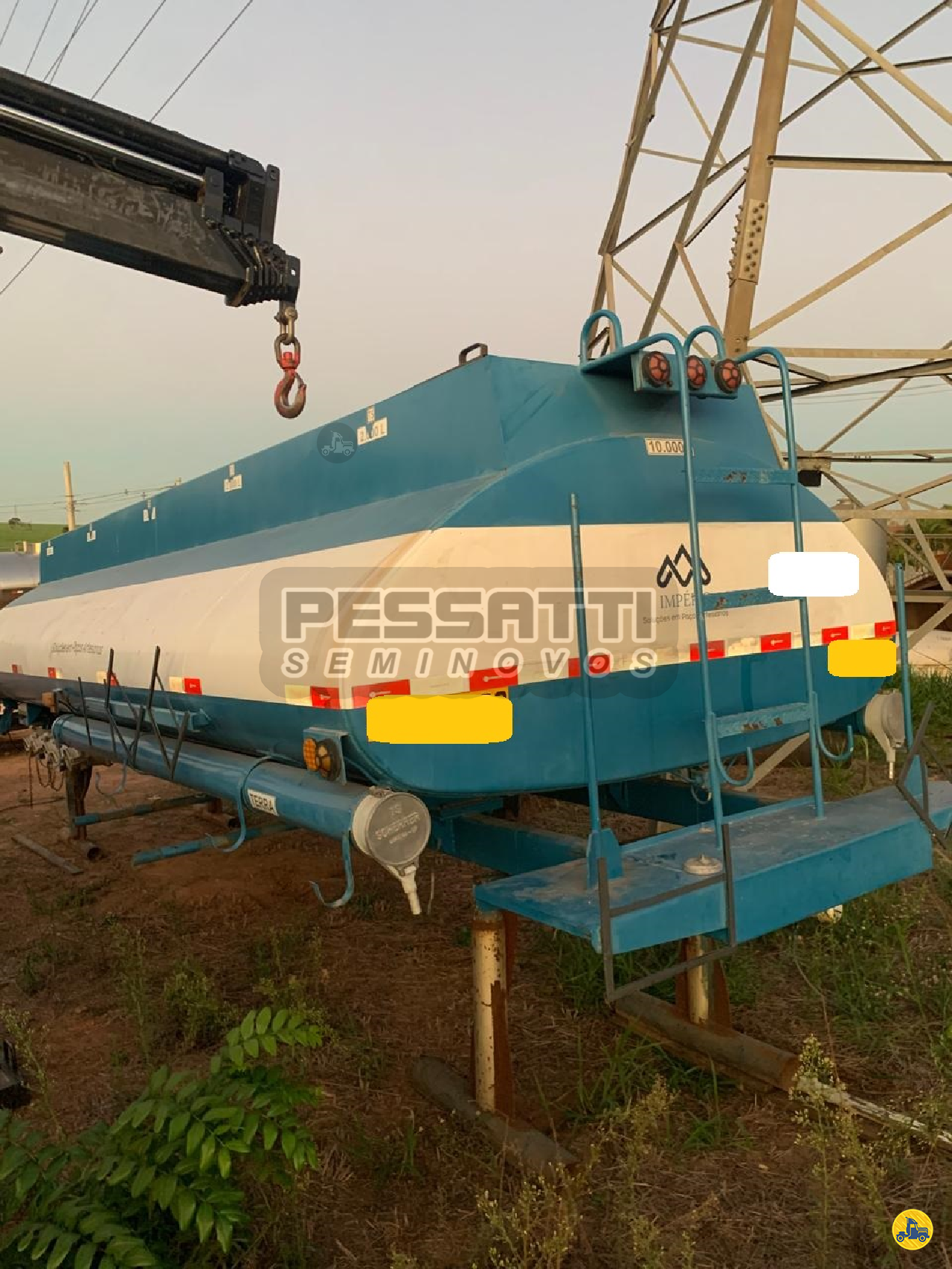 CARROCERIA SOBRE CHASSI  BITRUCK TANQUE AÇO Pessatti Seminovos CORDEIROPOLIS SÃO PAULO SP