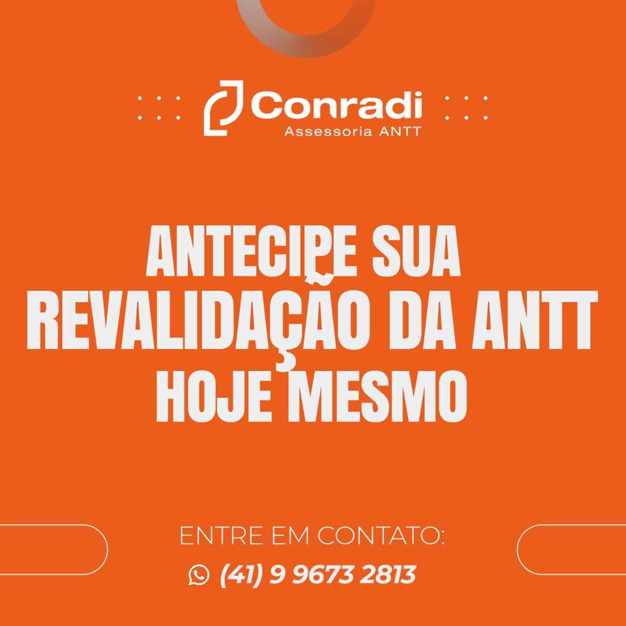 Antecipe a revalidação da sua ANTT hoje mesmo!  - ANTT Aqui Agora