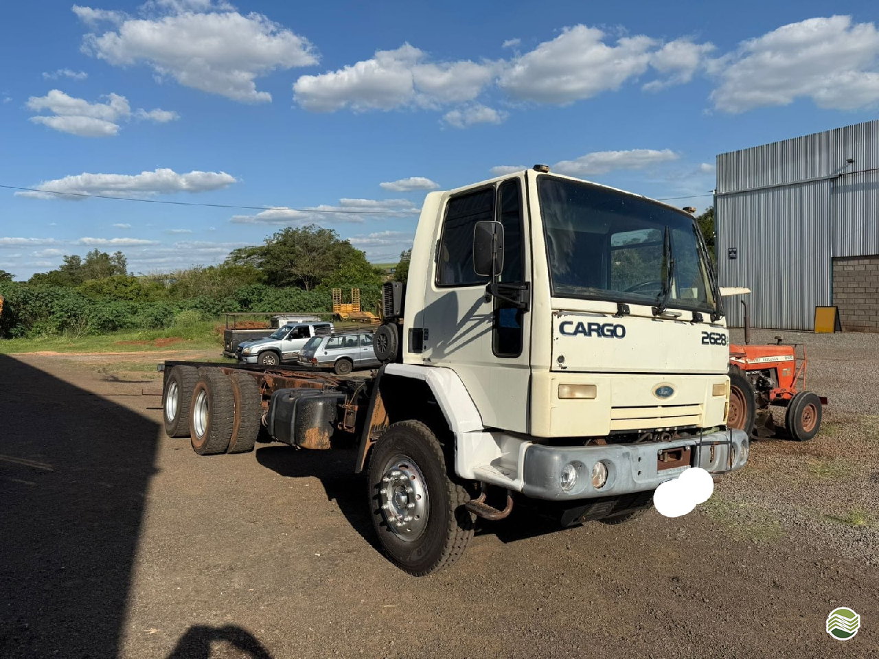CAMINHAO FORD CARGO 2628 Chassis Truck 6x4 LF Máquinas Agrícolas SP MIGUELOPOLIS SÃO PAULO SP