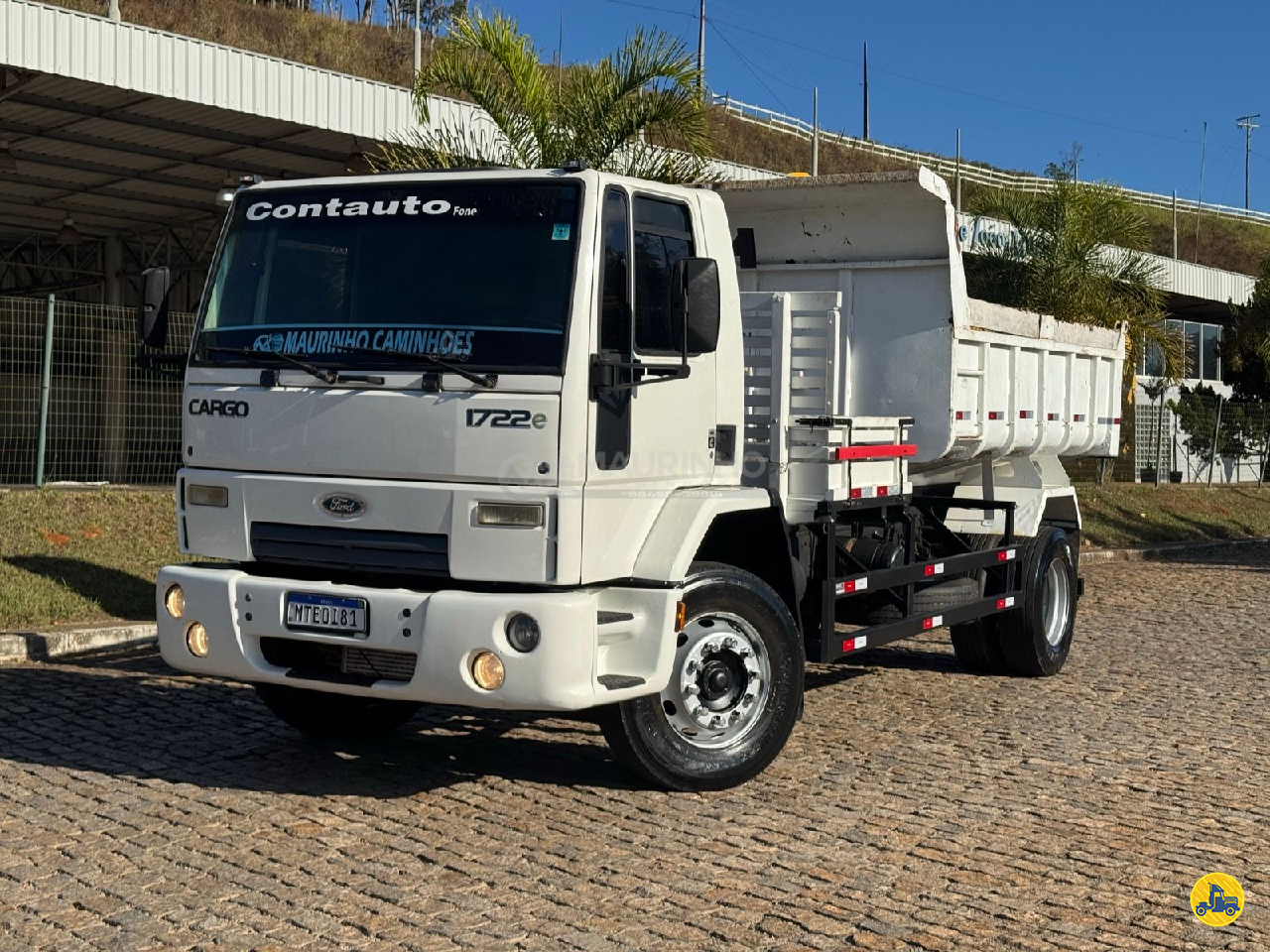 CAMINHAO FORD CARGO 1722 Caçamba Basculante Cavalo 4x2 Maurinho Caminhões JOAO MONLEVADE MINAS GERAIS MG