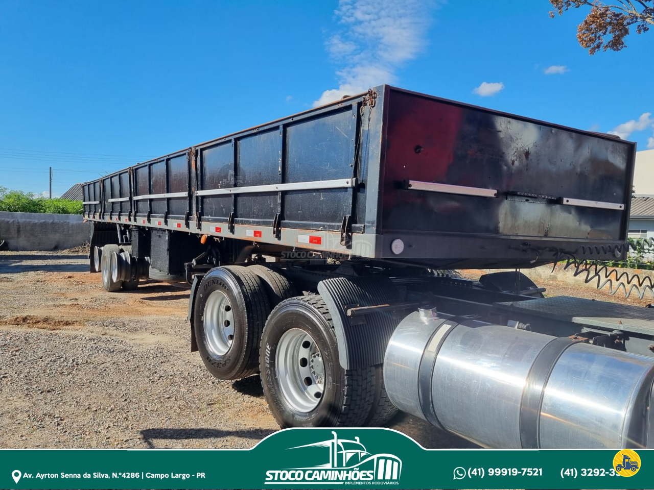CARRETA SEMI-REBOQUE CARGA SECA Stoco Caminhões  CAMPO LARGO PARANÁ PR