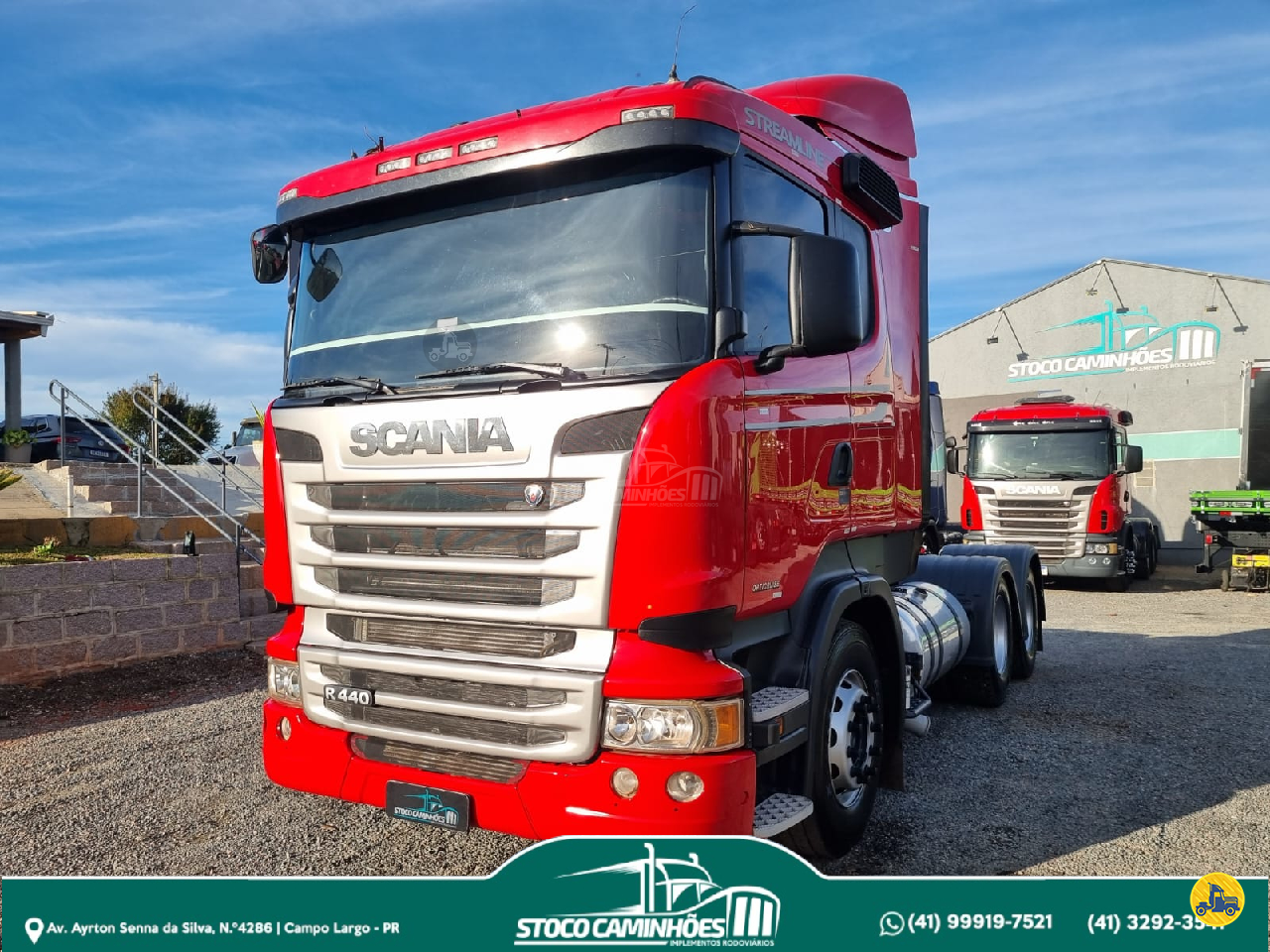CAMINHAO SCANIA SCANIA R440 Cavalo Mecânico Truck 6x4 Stoco Caminhões  CAMPO LARGO PARANÁ PR