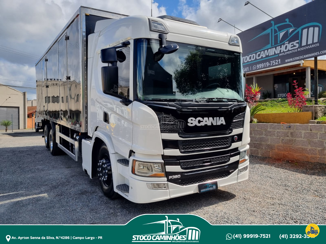 CAMINHAO SCANIA SCANIA P360 Baú Furgão Truck 6x2 Stoco Caminhões  CAMPO LARGO PARANÁ PR