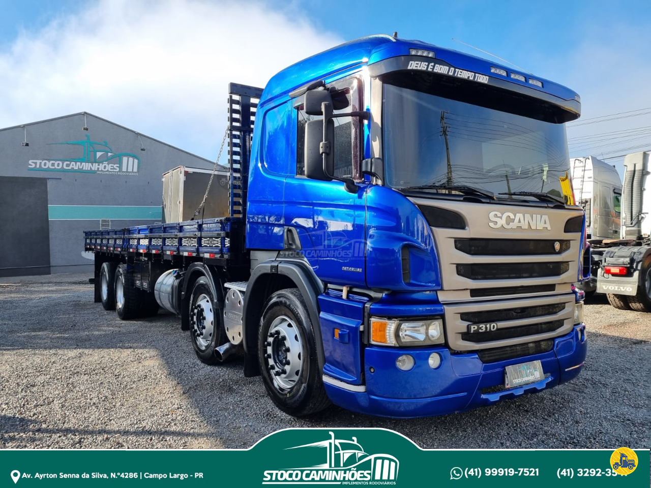 CAMINHAO SCANIA SCANIA P310 Grade Baixa BiTruck 8x2 Stoco Caminhões  CAMPO LARGO PARANÁ PR
