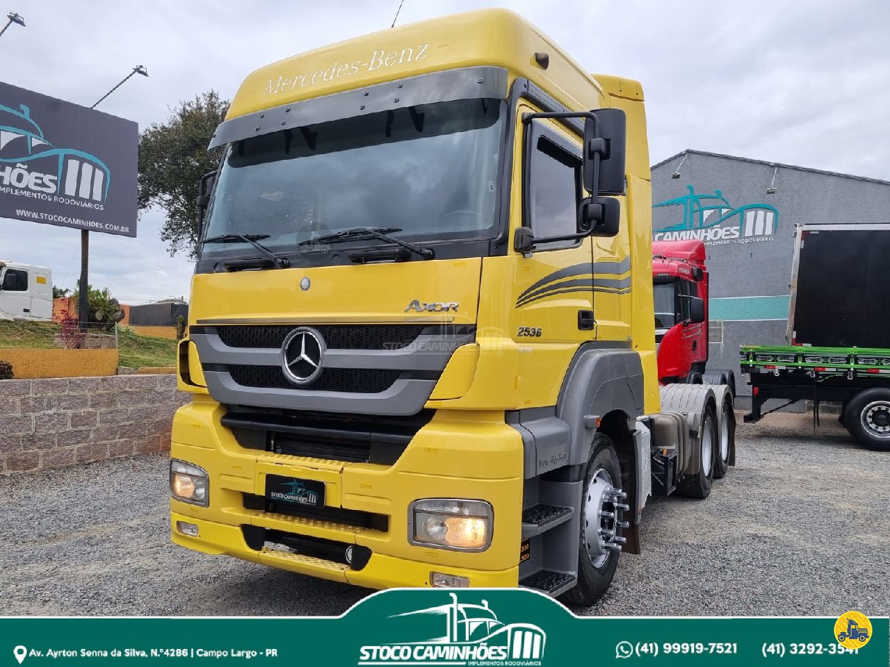CAMINHAO MERCEDES-BENZ MB 2536 Cavalo Mecânico Truck 6x2 Stoco Caminhões  CAMPO LARGO PARANÁ PR