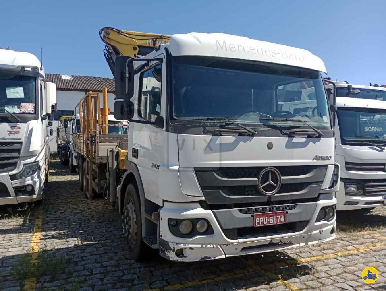 CAMINHAO MERCEDES-BENZ MB 2426 Munck Truck 6x2 VIX Seminovos SERRA ESPÍRITO SANTO ES