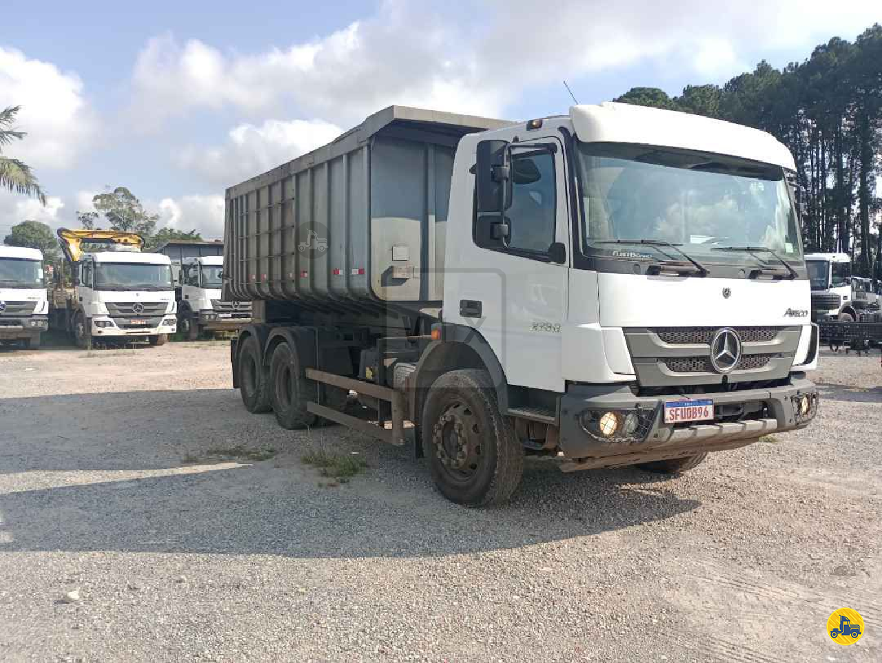 CAMINHAO MERCEDES-BENZ MB 2730 Caçamba Basculante Truck 6x4 VIX Seminovos SERRA ESPÍRITO SANTO ES