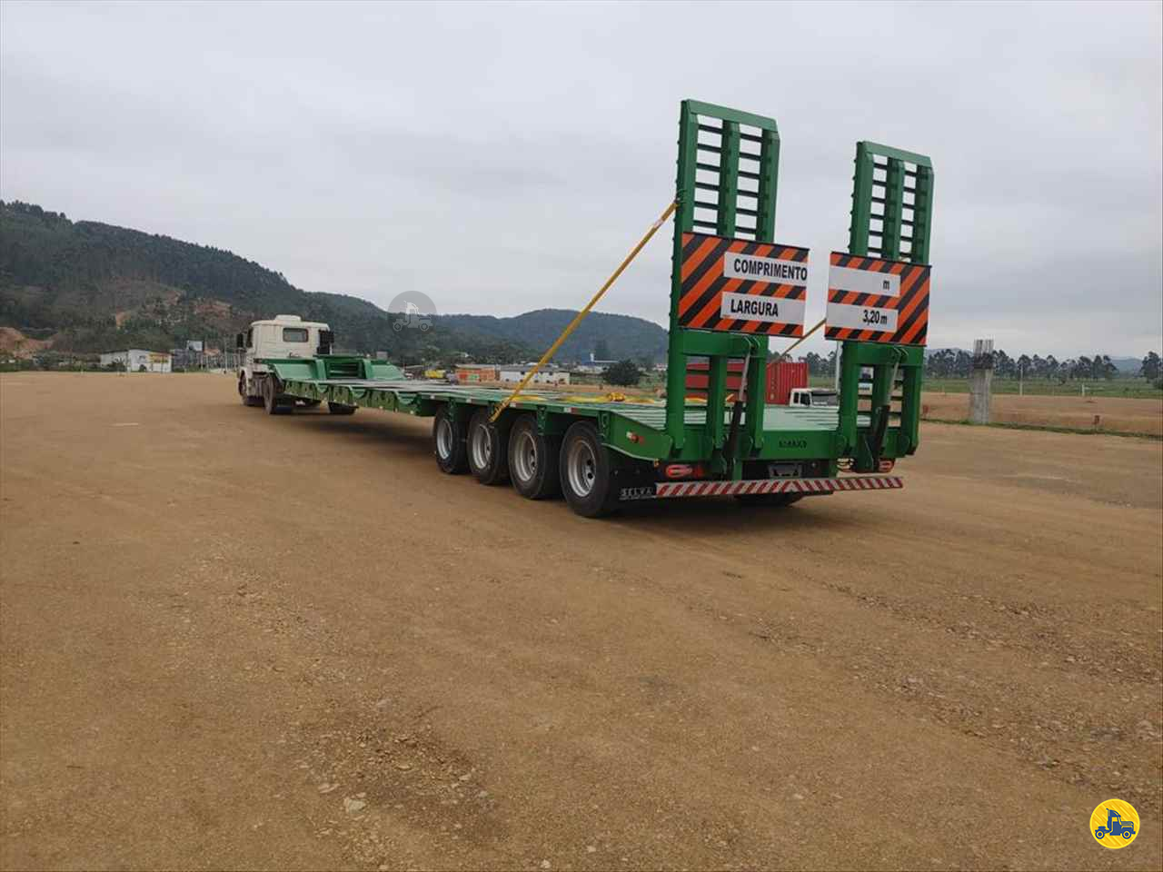CARRETA SEMI-REBOQUE PRANCHA Reta Selva Equipamentos Rodoviários PENHA SANTA CATARINA SC