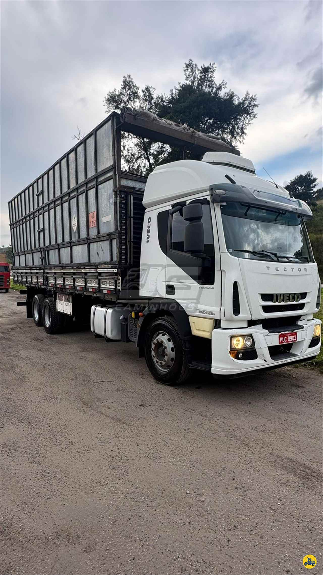 CAMINHAO IVECO TECTOR 240E28 Gaiola de Gás Cavalo 6x2 JG Veículos e Caminhões CONSELHEIRO LAFAIETE MINAS GERAIS MG