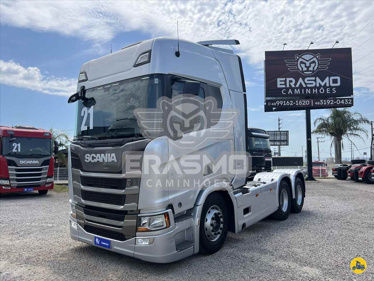 CAMINHAO SCANIA SCANIA R450 Cavalo Mecânico Cavalo 6x2 Erasmo Caminhões TUBARAO SANTA CATARINA SC