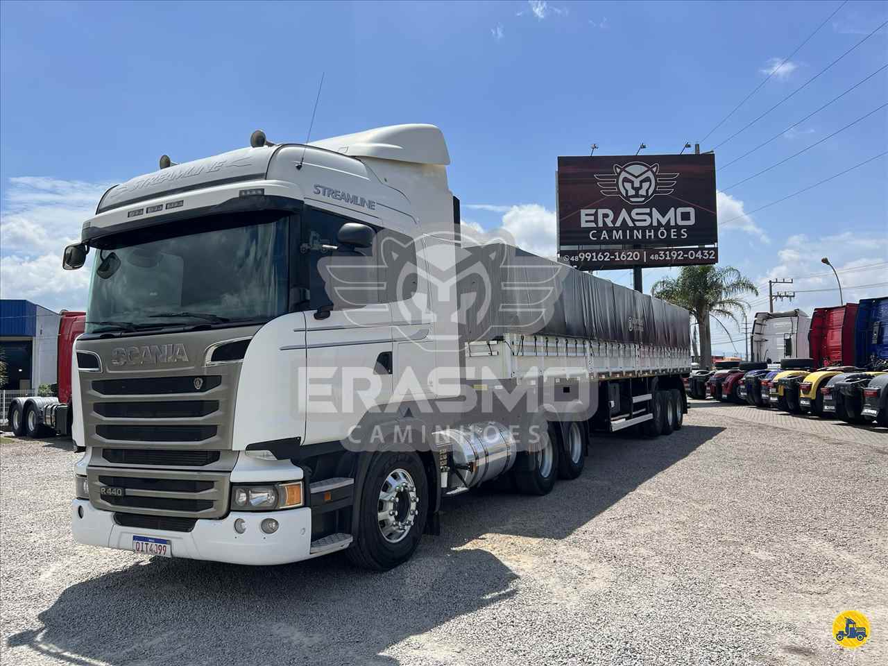 CAMINHAO SCANIA SCANIA R440 Conjunto Cavalo 6x2 Erasmo Caminhões TUBARAO SANTA CATARINA SC