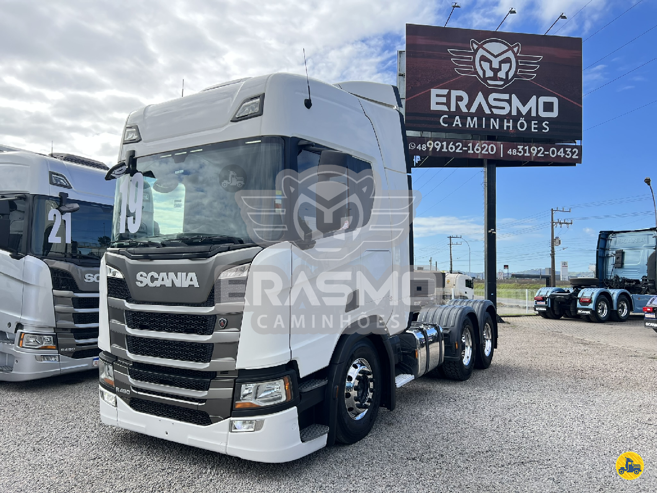 SCANIA R450 de Erasmo Caminhões