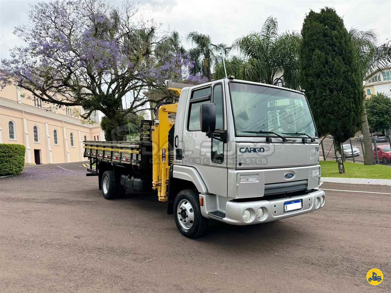 CAMINHAO FORD CARGO 712 Guincho Munck 3/4 4x2 Dal Pupo Caminhões e Guindastes BARRA FUNDA RIO GRANDE DO SUL RS