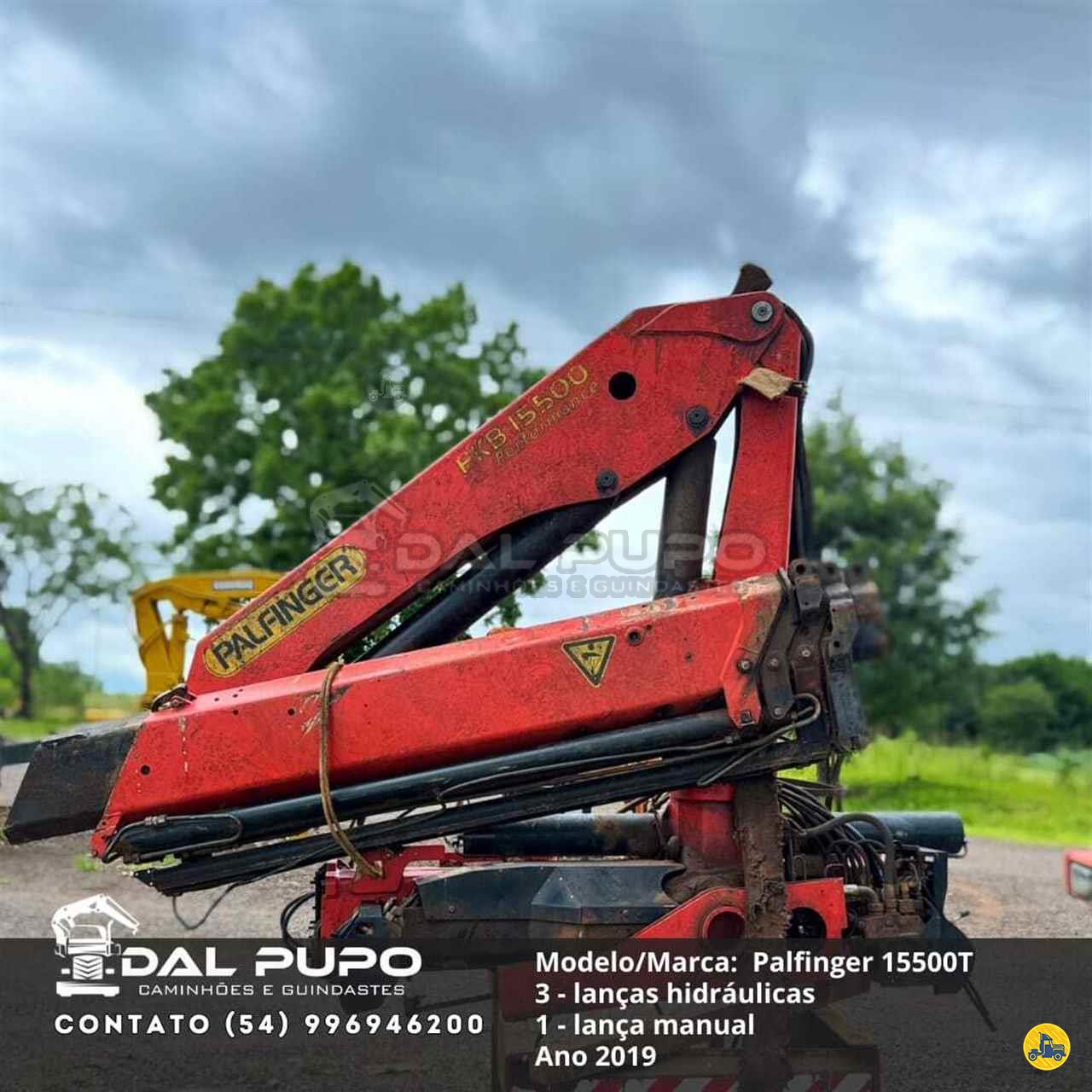 GUINDASTE PALFINGER MADAL PKB 15.500 Dal Pupo Caminhões e Guindastes BARRA FUNDA RIO GRANDE DO SUL RS