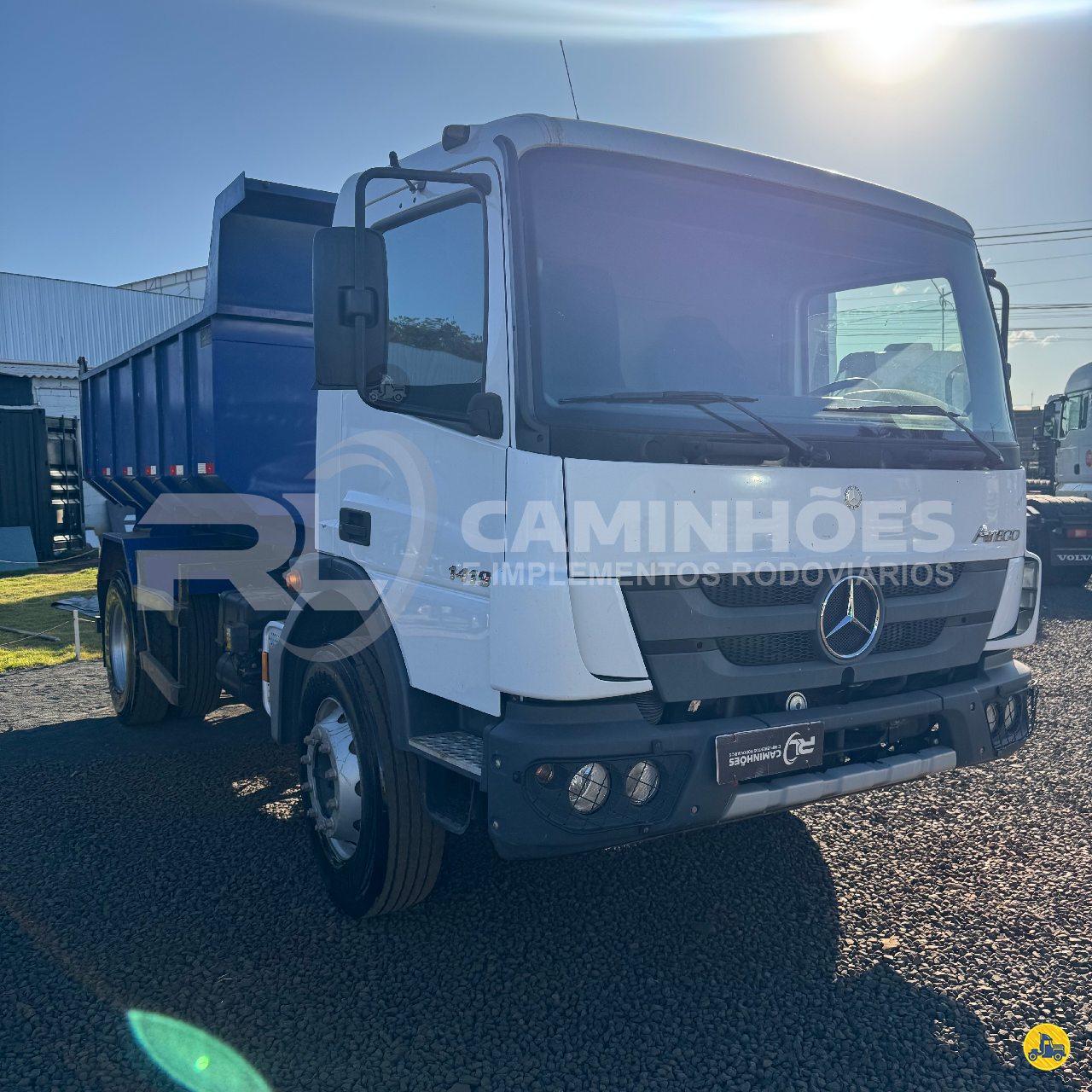 CAMINHAO MERCEDES-BENZ MB 1419 Caçamba Basculante Toco 4x2 RL Caminhões  RIO VERDE GOIAS GO