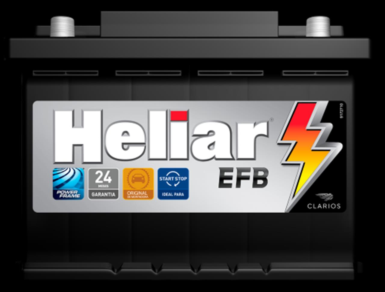 BATERIA 60AH START STOP HELIAR 