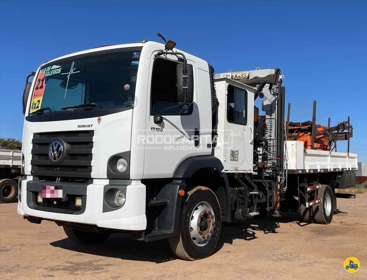 CAMINHAO VOLKSWAGEN VW 17190 Carroceria Cabine Suplementar Toco 4x2 RODOCAPITAL - TRUCKVAN BRASILIA DISTRITO FEDERAL DF