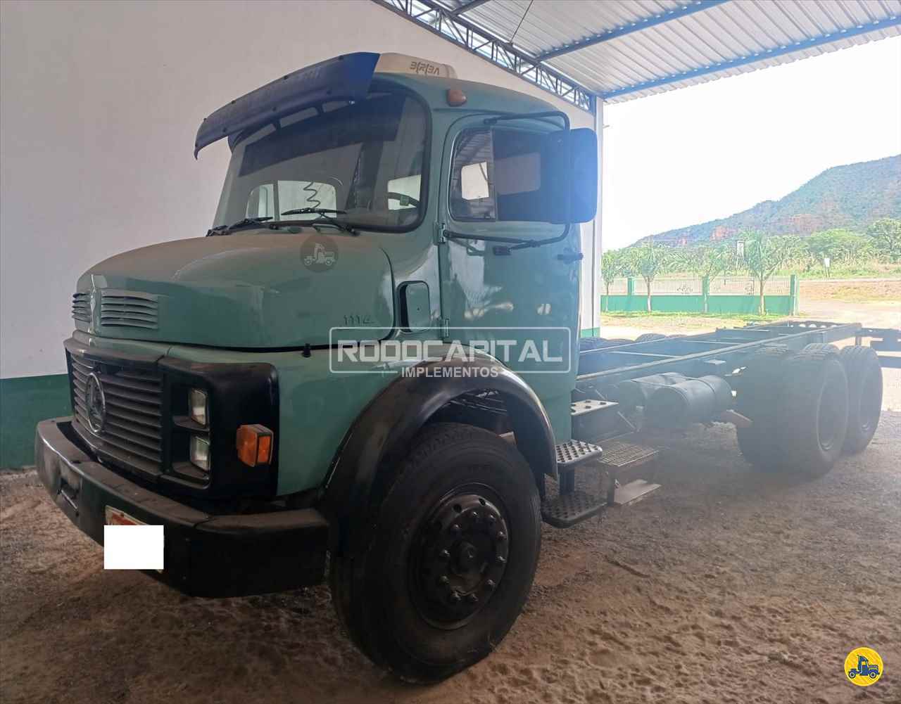 CAMINHAO MERCEDES-BENZ MB 1114 Chassis Truck 6x2 RODOCAPITAL - TRUCKVAN BRASILIA DISTRITO FEDERAL DF