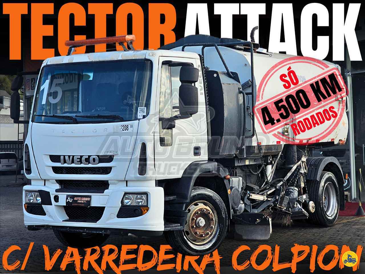 CAMINHAO IVECO TECTOR 150E21 Varredeira Toco 4x2 Auto Bruno Trucks BETIM MINAS GERAIS MG
