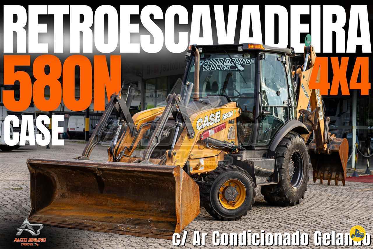 RETRO ESCAVADEIRA CASE 580N Toco 4x4 Auto Bruno Trucks BETIM MINAS GERAIS MG