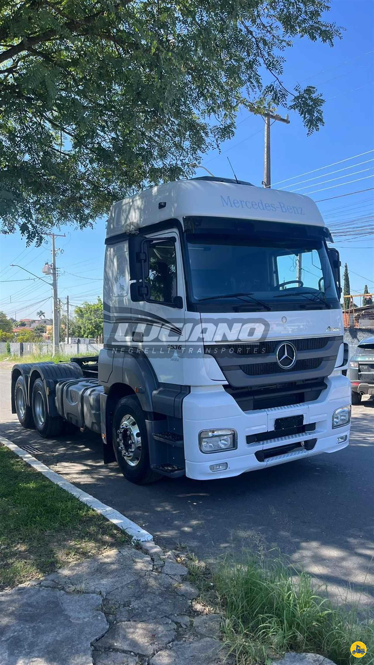 CAMINHAO MERCEDES-BENZ MB 2536 Cavalo Mecânico Cavalo 6x2 Luciano Negrelli Transportes CURITIBA PARANÁ PR
