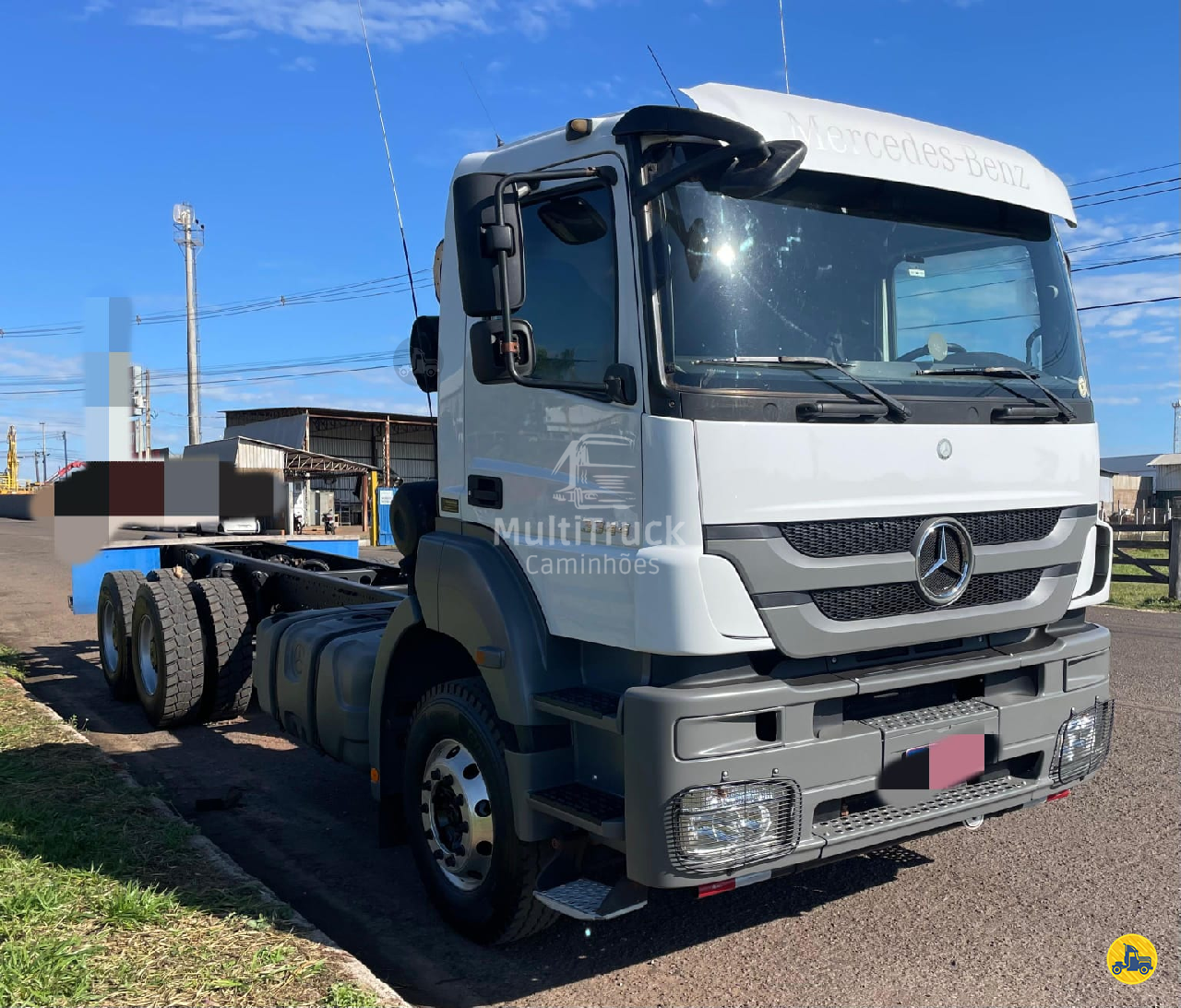CAMINHAO MERCEDES-BENZ MB 3344 Chassis Truck 6x4 MultiTruck Caminhões e Implementos PRESIDENTE PRUDENTE SÃO PAULO SP