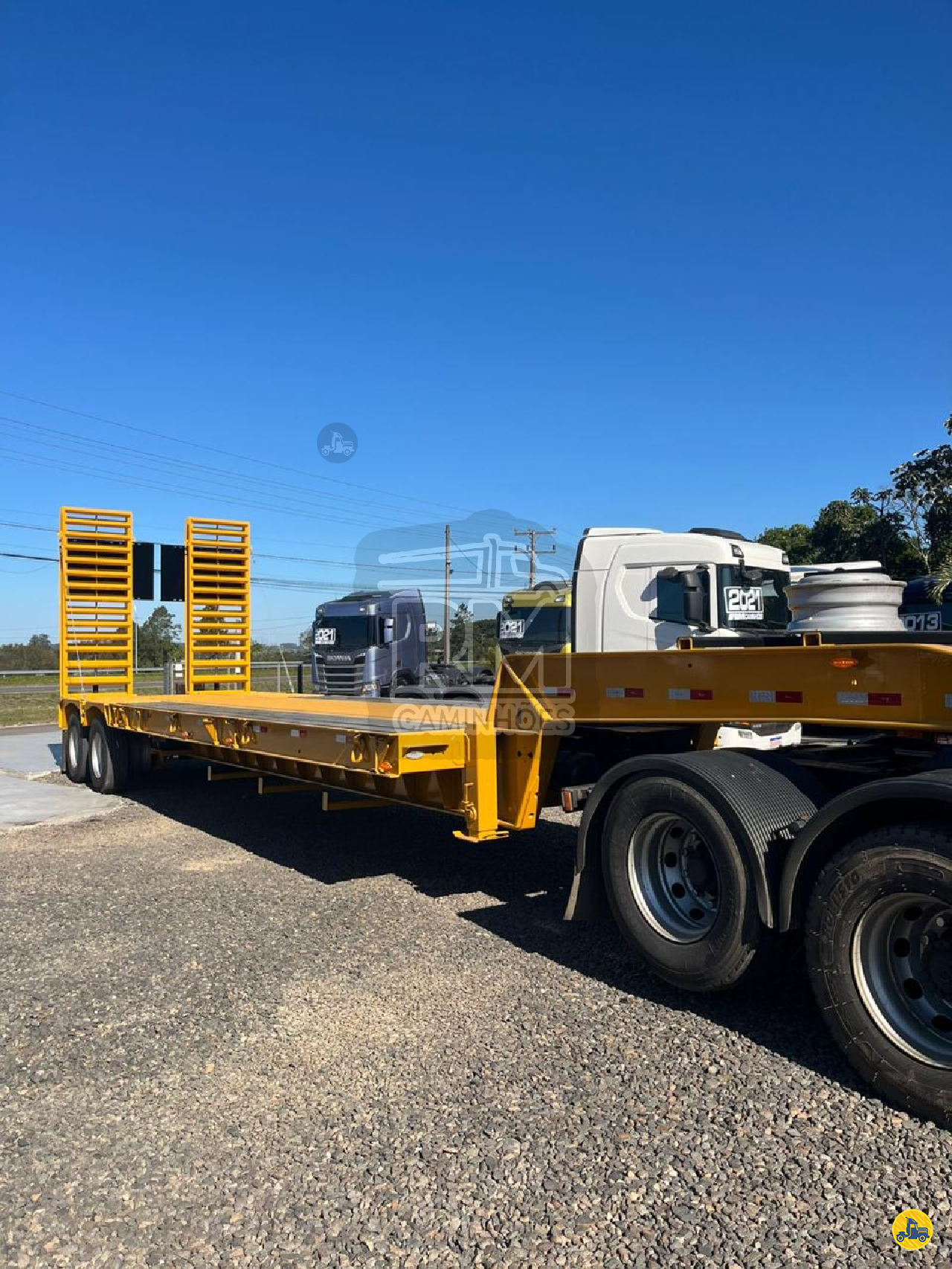 CARRETA SEMI-REBOQUE PRANCHA Reta RM Caminhões ICARA SANTA CATARINA SC