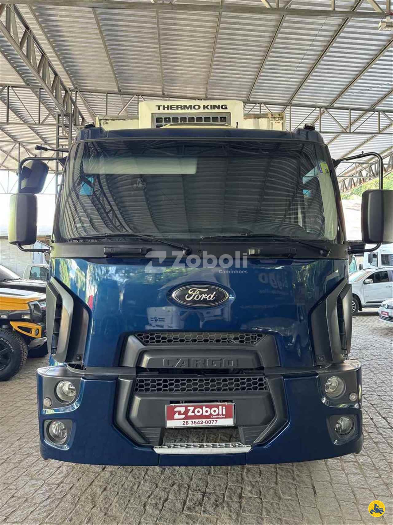 CAMINHAO FORD CARGO 2429 Baú Frigorífico BiTruck 8x2 Zoboli Caminhões CASTELO ESPÍRITO SANTO ES