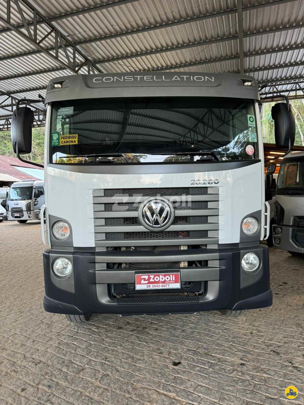 CAMINHAO VOLKSWAGEN VW 26280 Caçamba Basculante BiTruck 8x4 Zoboli Caminhões CASTELO ESPÍRITO SANTO ES