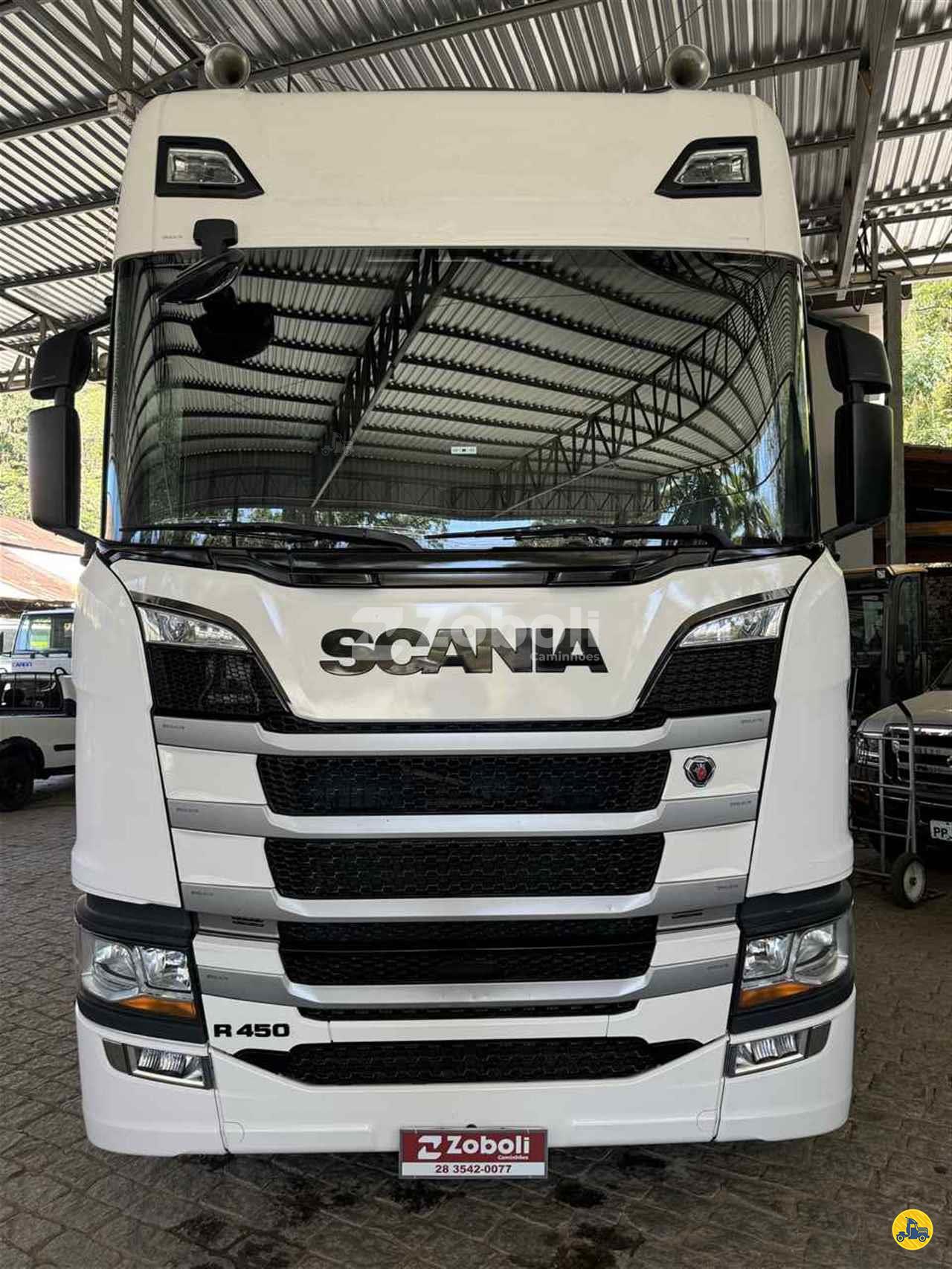 CAMINHAO SCANIA SCANIA R450 Cavalo Mecânico Cavalo 6x2 Zoboli Caminhões CASTELO ESPÍRITO SANTO ES