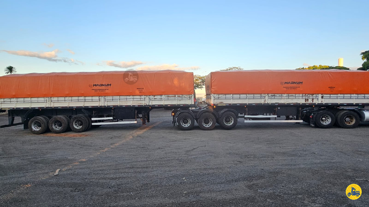 CARRETA BITREM 9 EIXOS GRANELEIRO Gerominho Implementos Rodoviários - Guerra UBERLANDIA MINAS GERAIS MG