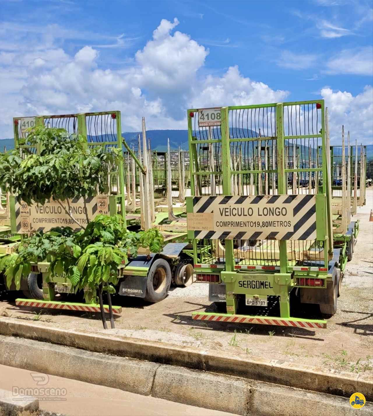 CARRETA BITREM FLORESTAL Damasceno Caminhões e Carretas SERRA ESPÍRITO SANTO ES