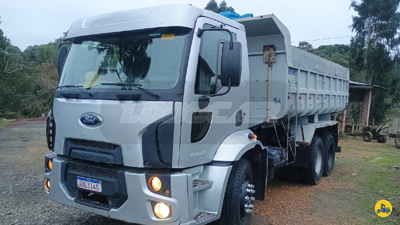 CAMINHAO FORD CARGO 2422 Caçamba Basculante Truck 6x2 1000 Car CURITIBA PARANÁ PR